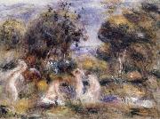 Pierre Renoir The Bathers oil painting reproduction